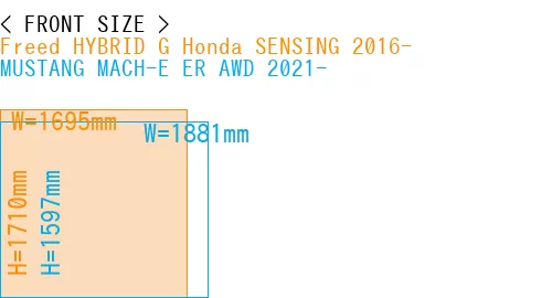 #Freed HYBRID G Honda SENSING 2016- + MUSTANG MACH-E ER AWD 2021-